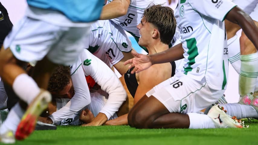 FC Groningen wins tumultuous derby after blunder Noppert, NEC impresses again
