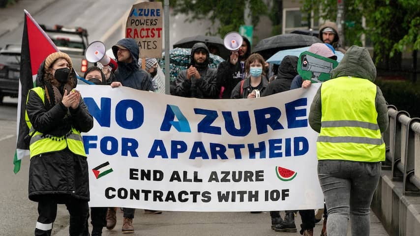 Microsoft fires two employees after Gaza protest at head office