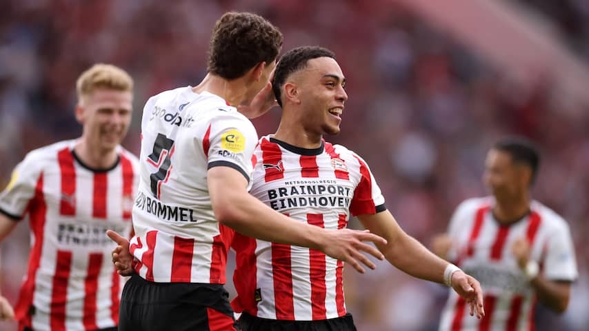 PSV is lagging behind Go Ahead in the final phase and wins Johan Cruijff Scale