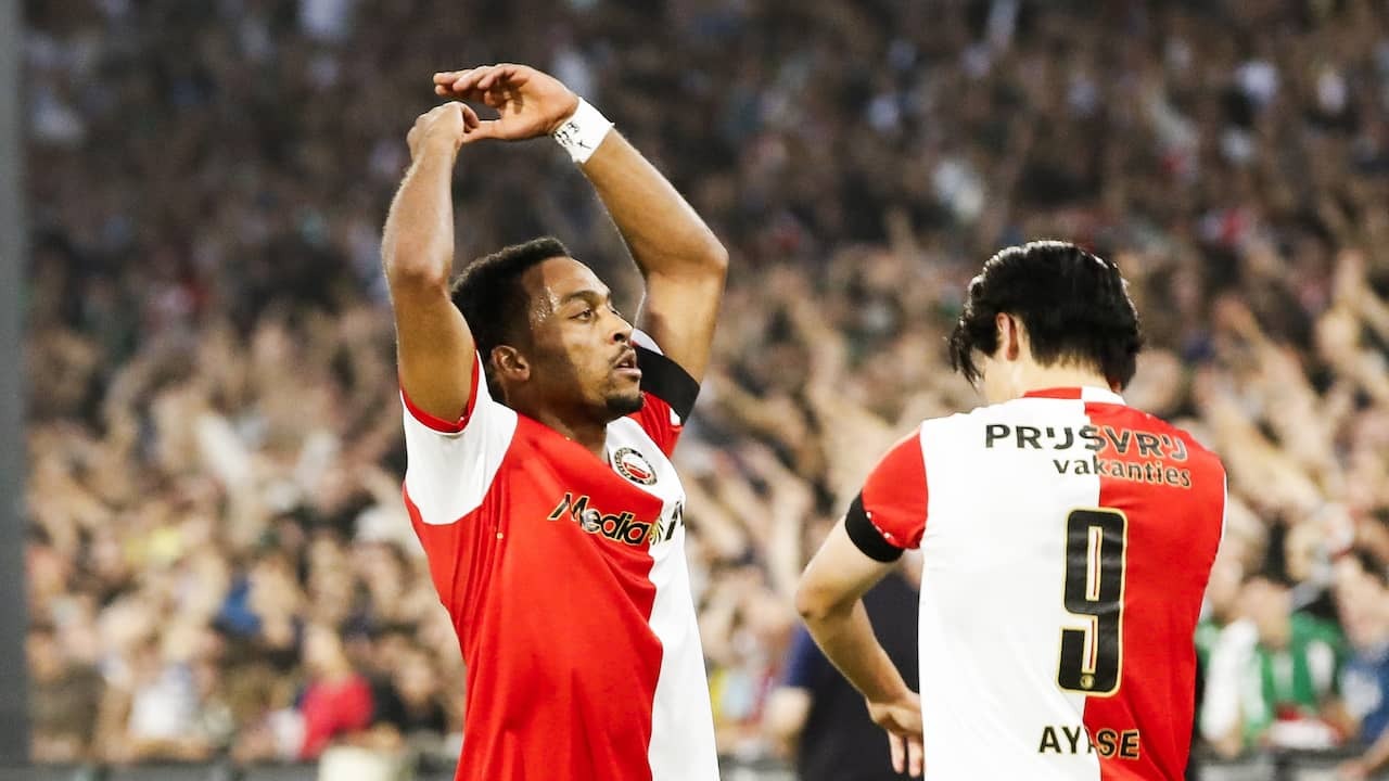 Image from Video: Timber Shoots Through Turkish Defender for Feyenoord in CL Qualifier