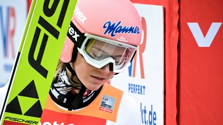 Born in the Netherlands, Sara Marita Kramer (23) suddenly stops skipping jumping