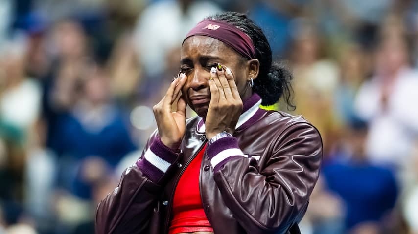 Emotional Gauff owes gymnastics biles for support on US Open: "Gave me peace"