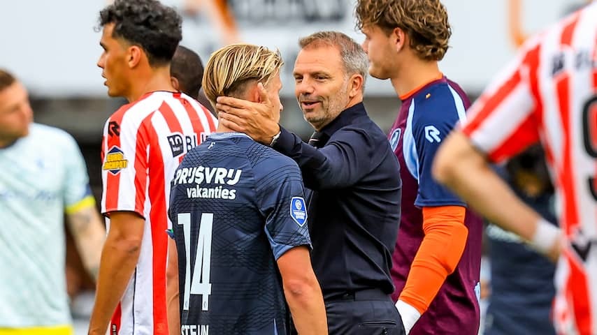 This time Sem Steijn does not score against father Maurice: 'Now I can sleep at home again'