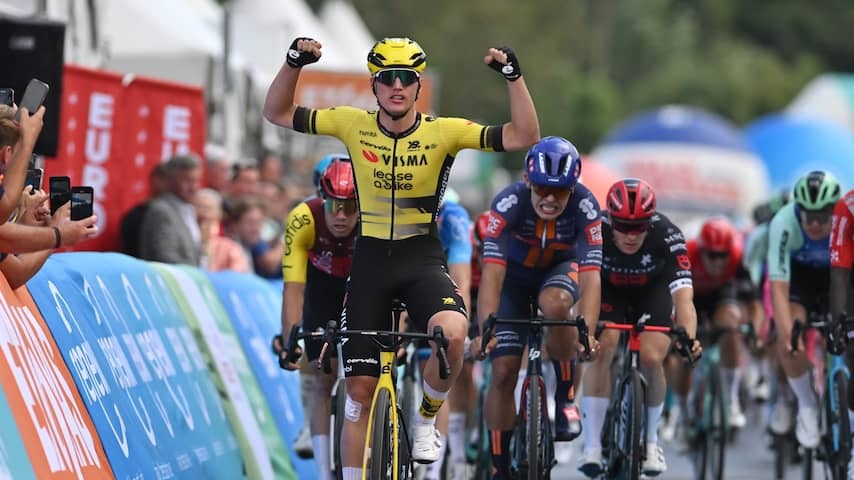 Olav Kooij outclass Tim Merlier and books impressive victory in Renewi Tour