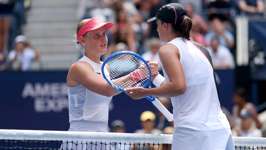 Lamens proud after strong performance against Swiatek: 'Had the chance to win'