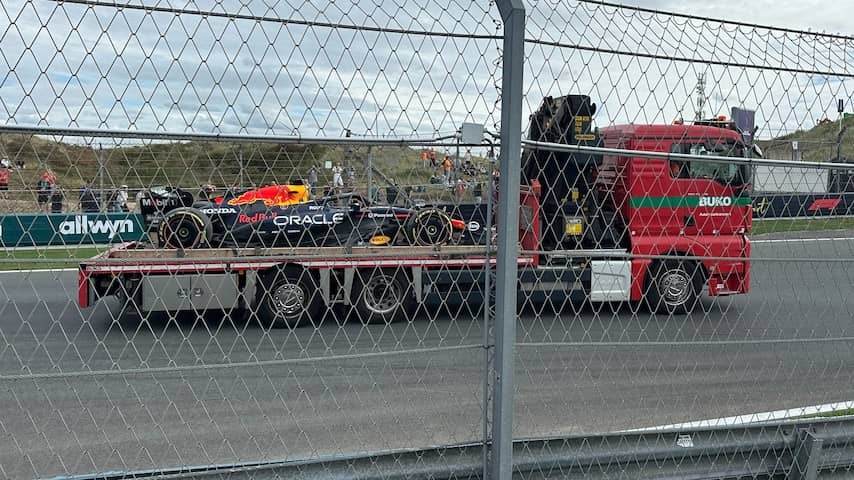 Verstappen sixth in the first training on Zandvoort, ends after session in Grindbak