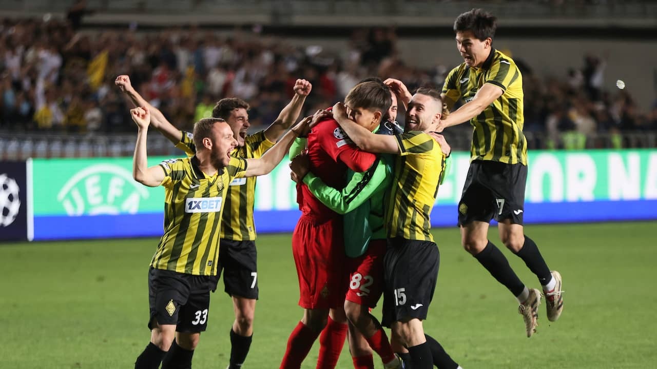Image from Video: Kairat Almaty Debuts in Champions League After Penalty Series Against Celtic
