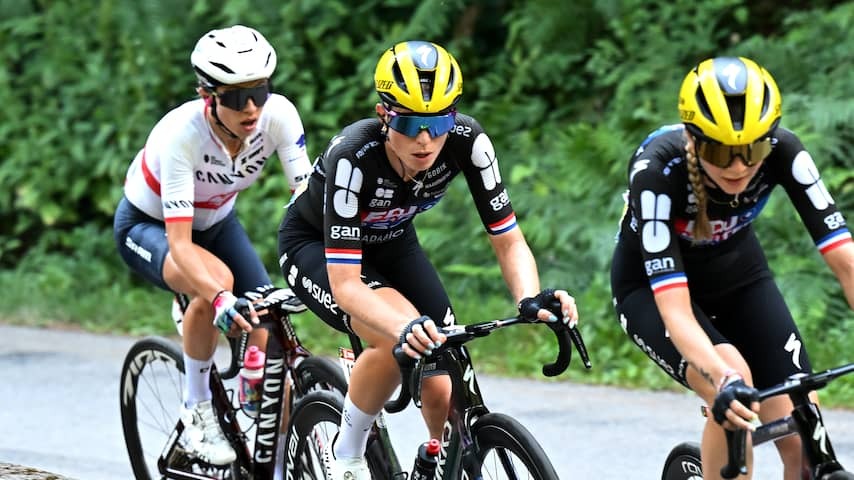 Full impression makes a good impression at first Bergrit Tour, Française wins the second ride in a row