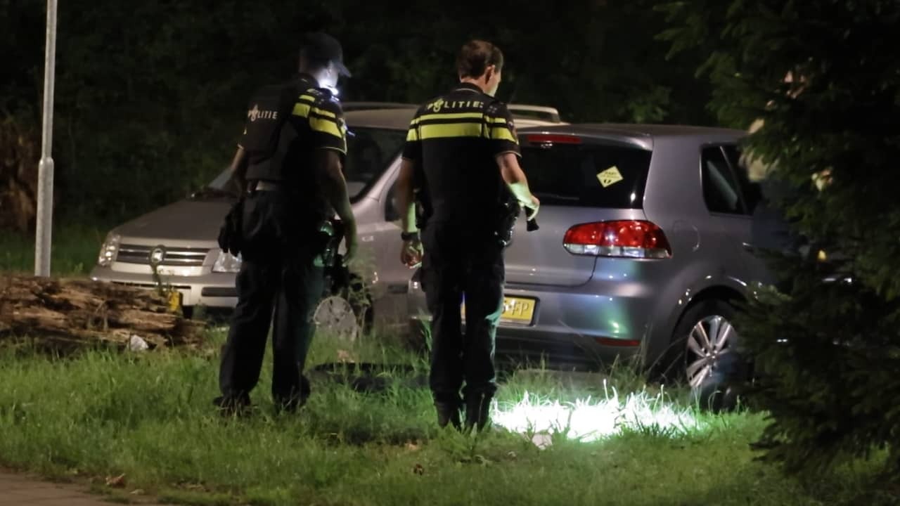 Image from Video: Amsterdam Police Investigate the Place Where A Boy (17) was Shot Dead