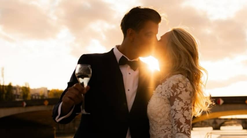 Rob Kemps and Stephanie Klaver married in Paris