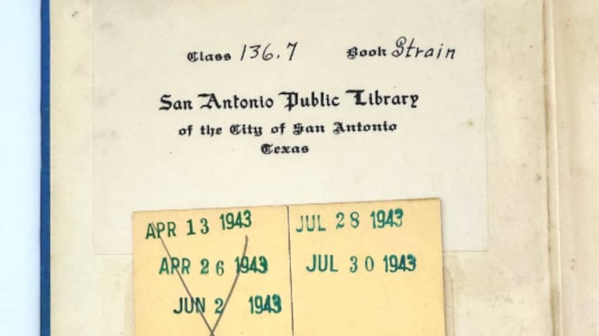 Book after 82 years back in the library in the US: 'Grandma can no longer pay the fine'