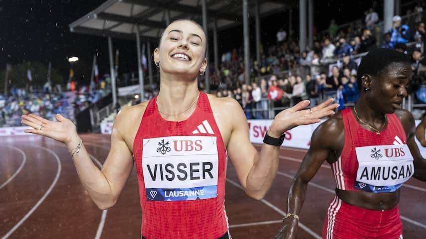 Nadine Visser books beautiful Diamond League victory, year old Klaver clever second