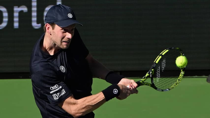 Van de Zandschulp Despite lousy first set quarter finalist in Winston-Salem