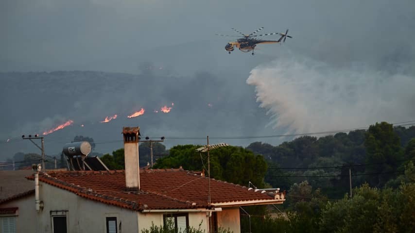 Man found dead in burnt out house at natural fires Greece