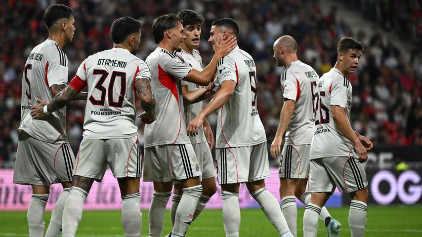 Benfica wins at Nice and takes a step towards possible meeting with Feyenoord