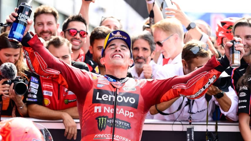 Marc Márquez wins again in MotoGP and is close to Record Valentino Rossi