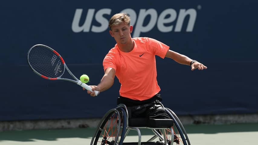 Wheelchair tennis player Niels Vink beats countryman Sam Schröder and wins US Open