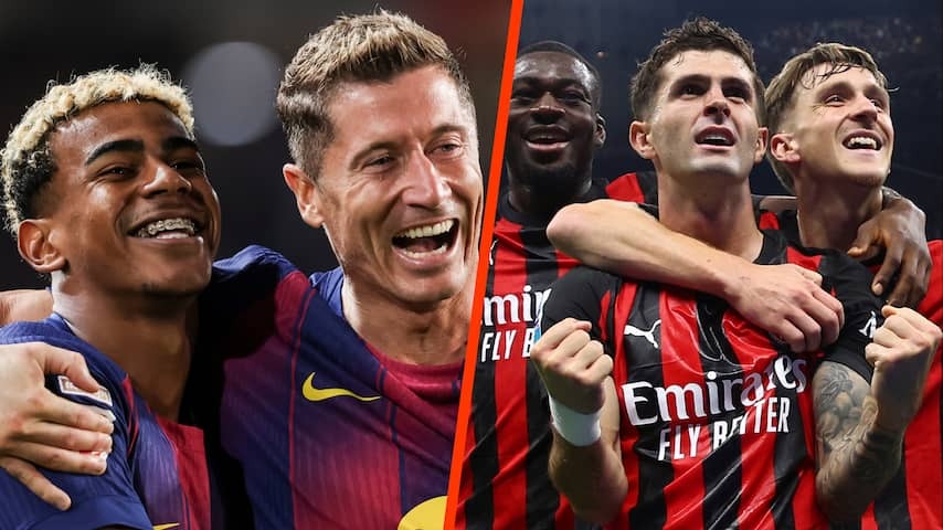 Barcelona and De Jong grab lead position, Milan is displacing Napoli from first place