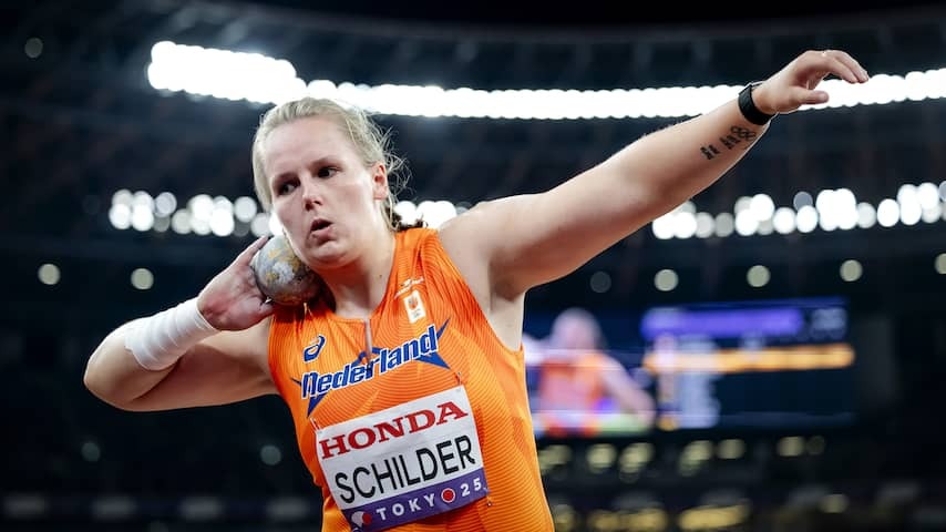 Jessica Schilder is the first Dutchman ever to conquer world title shot put