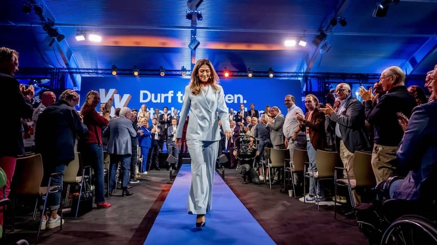Yesilgöz hopes for the right-wing voter by dropping from PVV and GL-PvdA