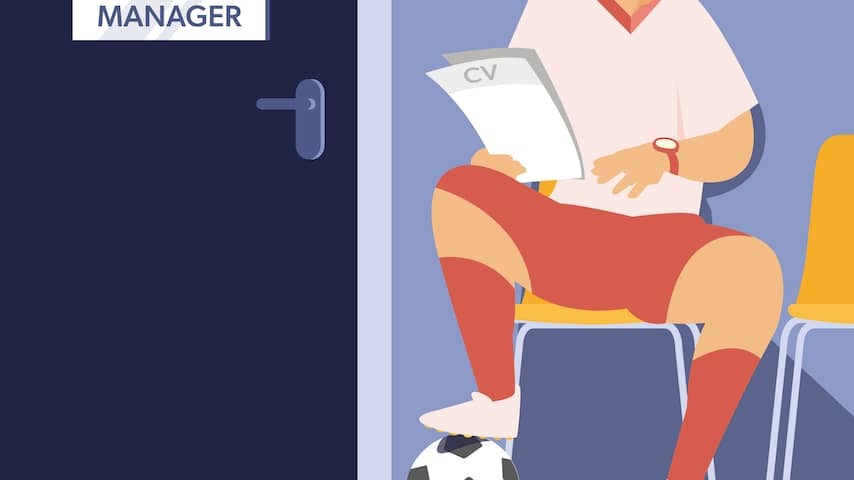 Footballer without a club, what then? 'Applying is not so much for me'