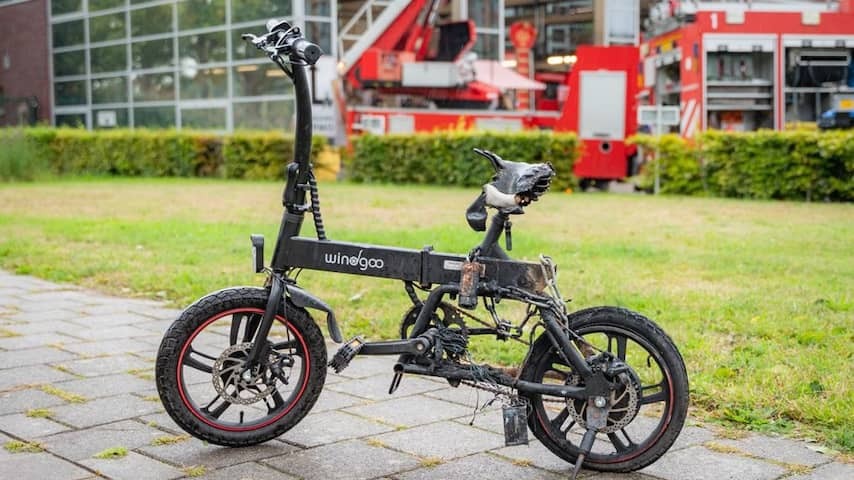 Windgoo stops sales electric folding bike B20 due to fire hazard