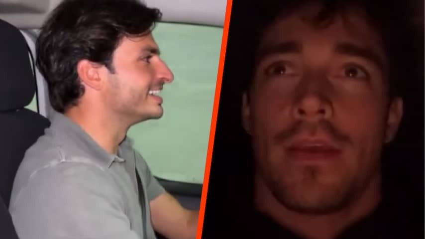 Sainz and Leclerc drive home with a bus hired after diverted flight