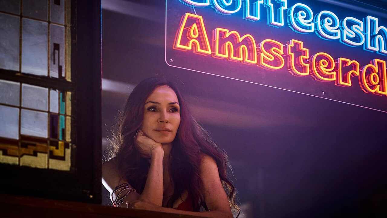 Image from Video: Jacob Derwig and Famke Janssen in New Series: Amsterdam Empire