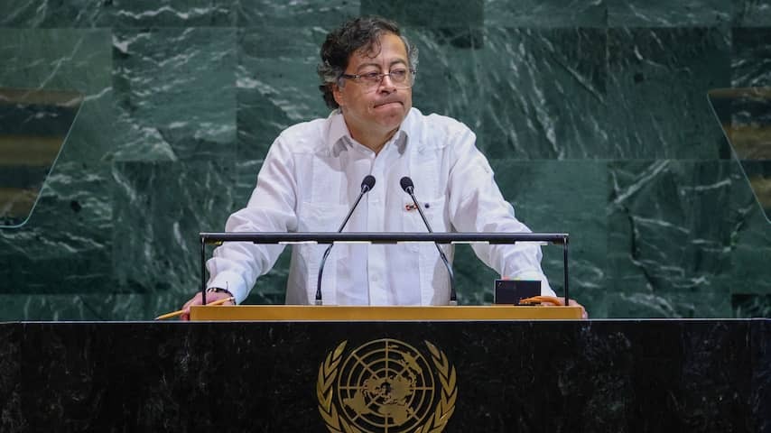 VS attracts Visa Colombian president after provocations during protest