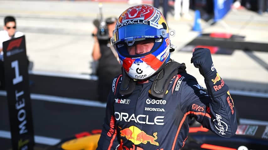 View the start setup for the Azerbaijan GP with Verstappen on pole