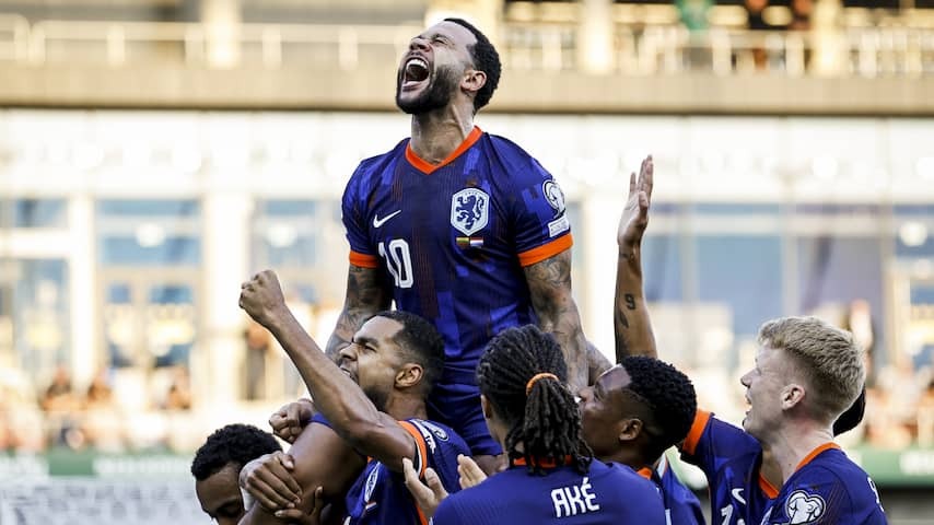 Memphis only top scorer of all time of Orange thanks to goal against Lithuania