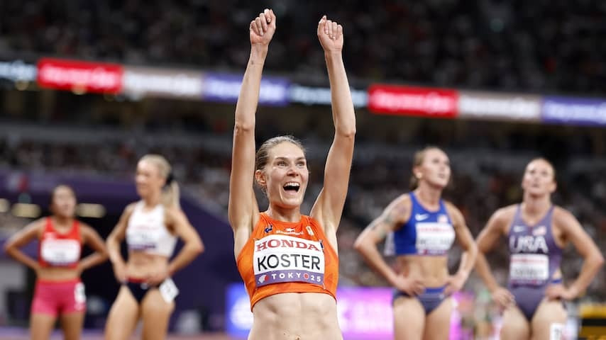 Koster to World Championship final 5,000 meters, drama for high-edgewoman Weerman