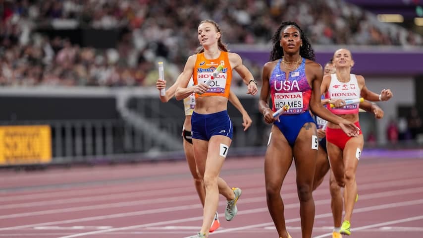 The Netherlands grabs with a sphere next to world title and takes silver on mixed relay