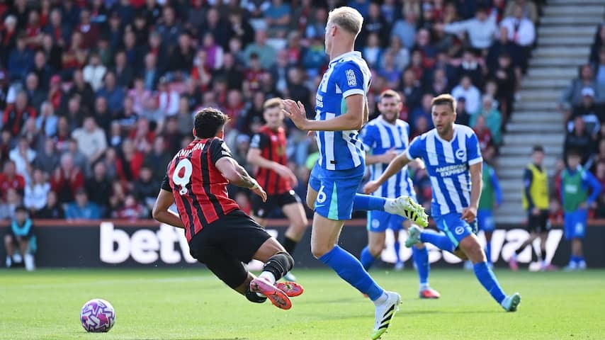 Van Hecke causes penalty and suffers defeat Brighton against Bournemouth