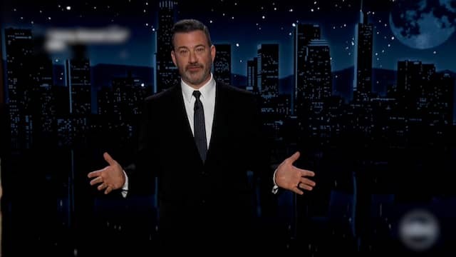 Because of this statement, Jimmy Kimmel's show was removed from the tube