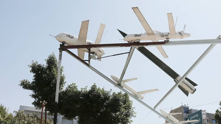 Arrival hall Airport Eilat according to Israel damaged by Drone from Yemen