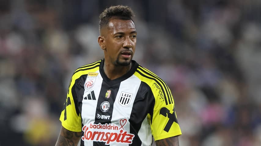 World champion Jérôme Boateng (37) stops after striking departure at Lask