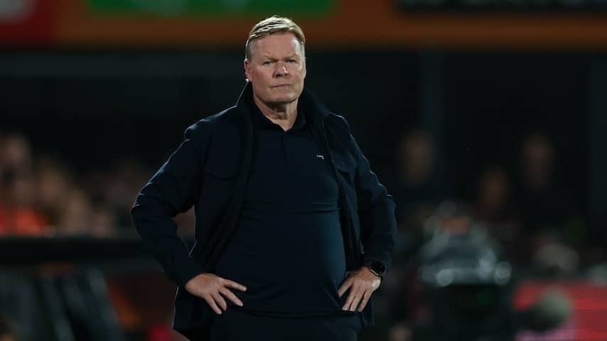 Koeman did not know that goal difference can be decisive in Group Oranje: 'an error'