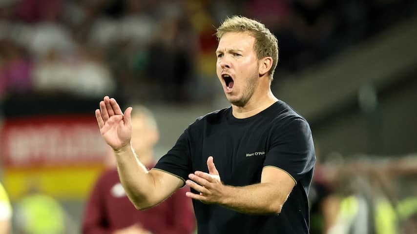 Nagelsmann understands criticism German fans: 'But whistling in peace does not help us'