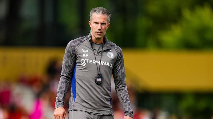 Van Persie impressed for 'first test' Feyenoord: 'sparks splash it'
