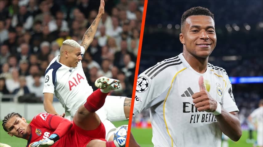 Van de Ven and Simons win in CL na curious goal, Mbappé saves dozen Real