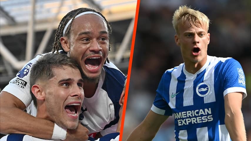 Van de Ven scores for winning Spurs, Van Hecke introduces defeat Brighton
