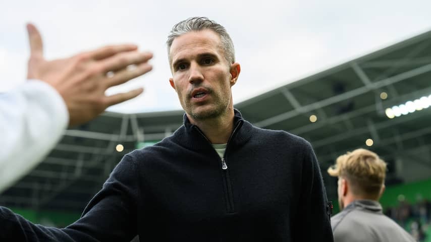 Van Persie Looft Fight Football from Feyenoord: 'Bikkelen was nice to see'