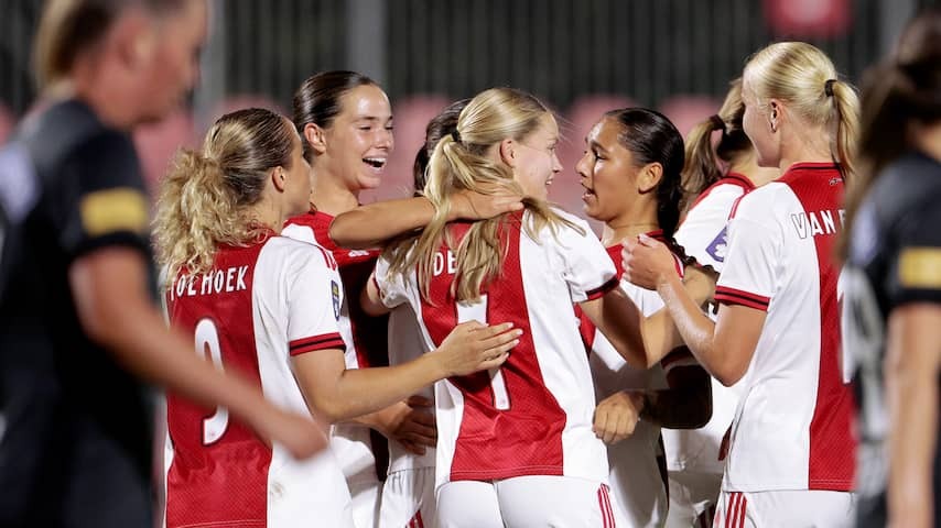 Ajax Women stays in the race for the main tournament New Europa Cup just like PSV