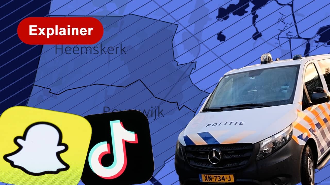Image from Video: 'Significant degree of violence' Beverwijk and Heemskerk: this is what is going on