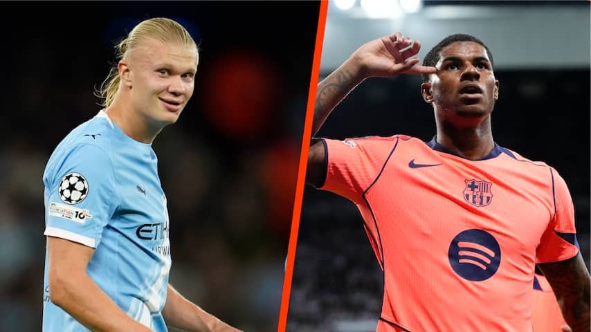 Haaland Deproens Van Nistelrooij at CL-victory City, Rashford shines at Barcelona