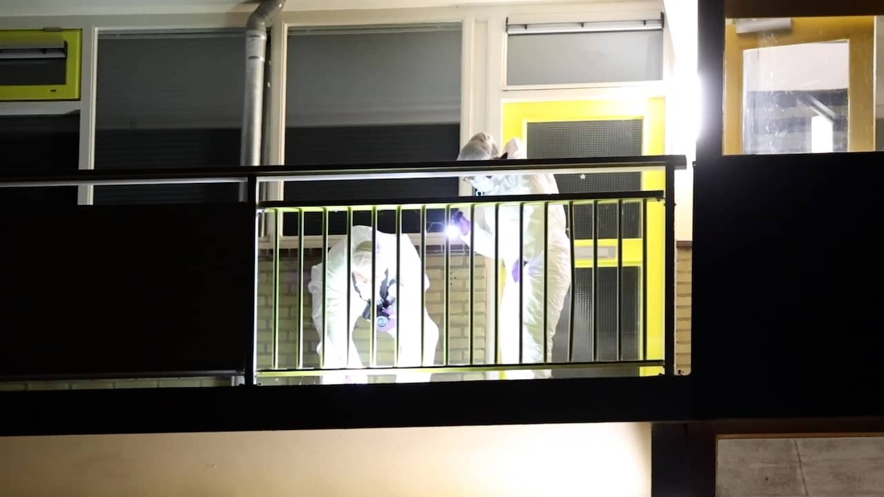 Image from Video: Police Investigate House in Sneek After Fatal Shooting
