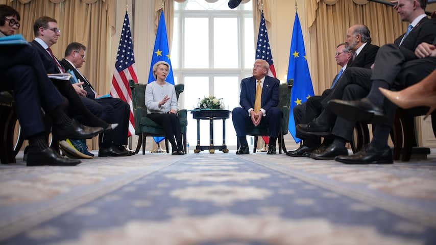 Donald Trump Ursula von der Leyen