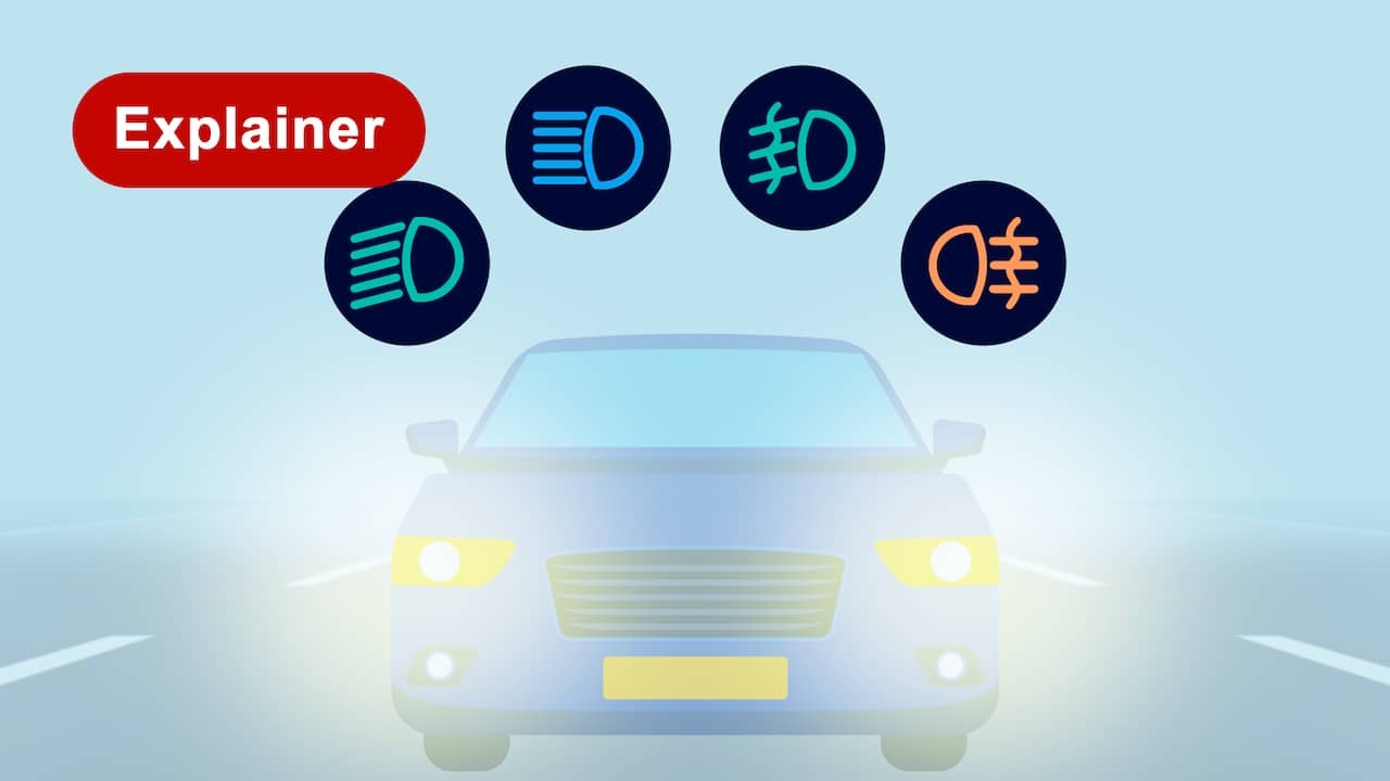 Image from Video: This is what you (shouldnn't) do when driving in dense fog