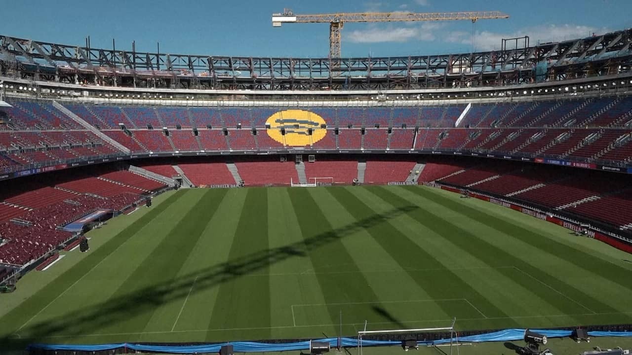 Image from Video: FC Barcelona shows almost renewed Camp Nou